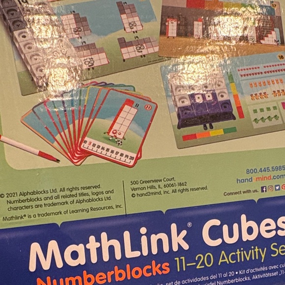 Numberblocks MathLink Cubes Set - Picture 10 of 11
